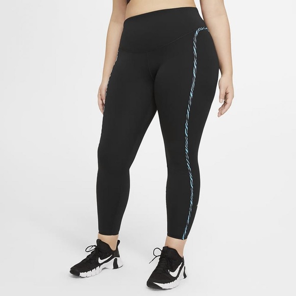 Nike One Luxe Icon Clash Mid Rise 7/8 Leggings